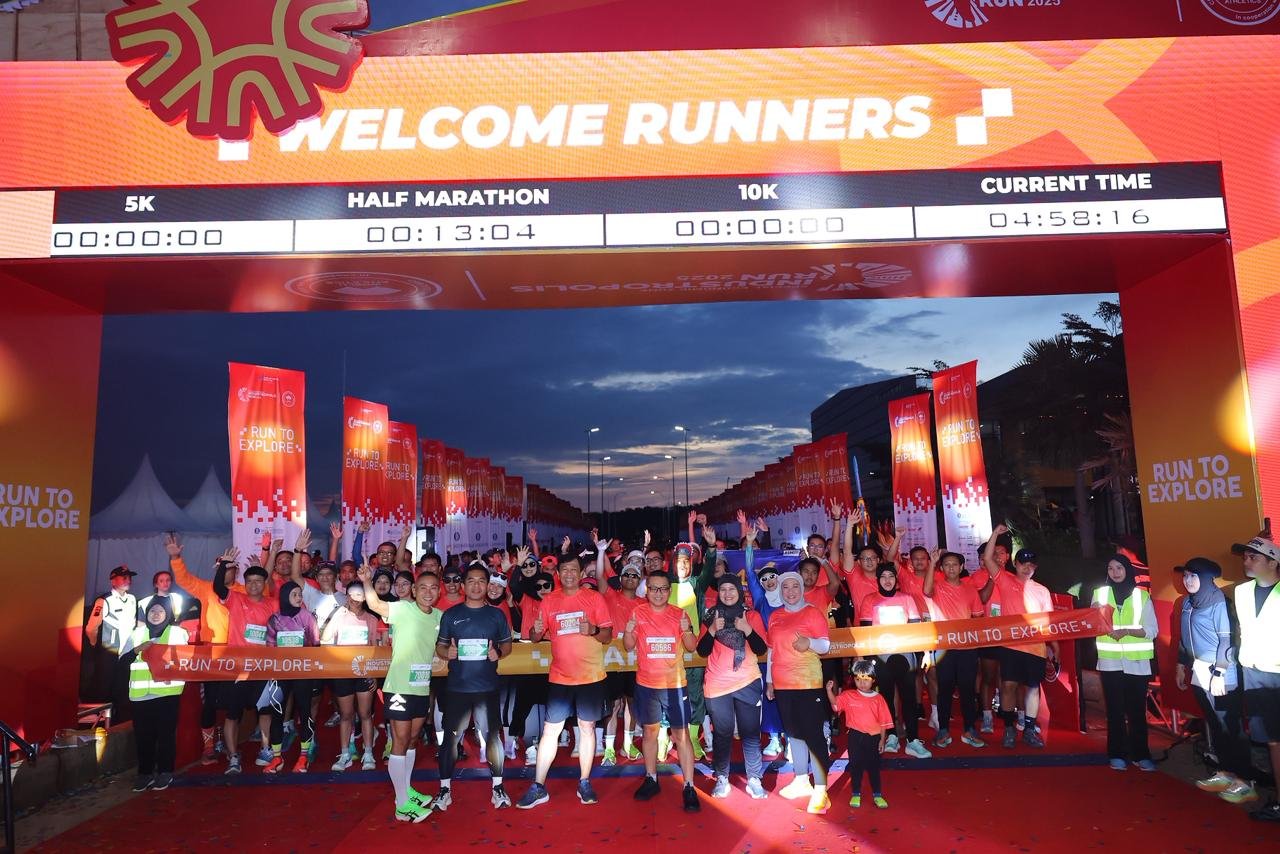 2.525 PELARI IKUTI INDUSTROPOLIS RUN 2025, BUKTIKAN KEPEDULIAN UNTUK SUMATRA
